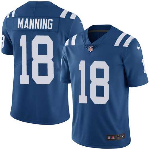 Nike Indianapolis Colts #18 Peyton Manning Royal Blue Team Color NFL Vapor Untouchable Limited Jersey,We sell and wholesale Nike Indianapolis Colts #18 Peyton Manning Royal Blue Team Color NFL Vapor Untouchable Limited Jersey on line form chian!